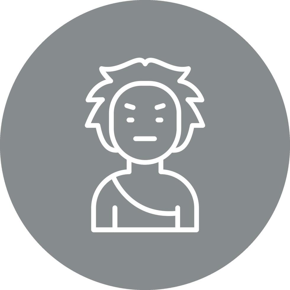 Caveman Gradient Style UI Element vector