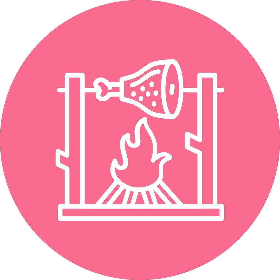 Cooking Sharp Linear Design Mark vector