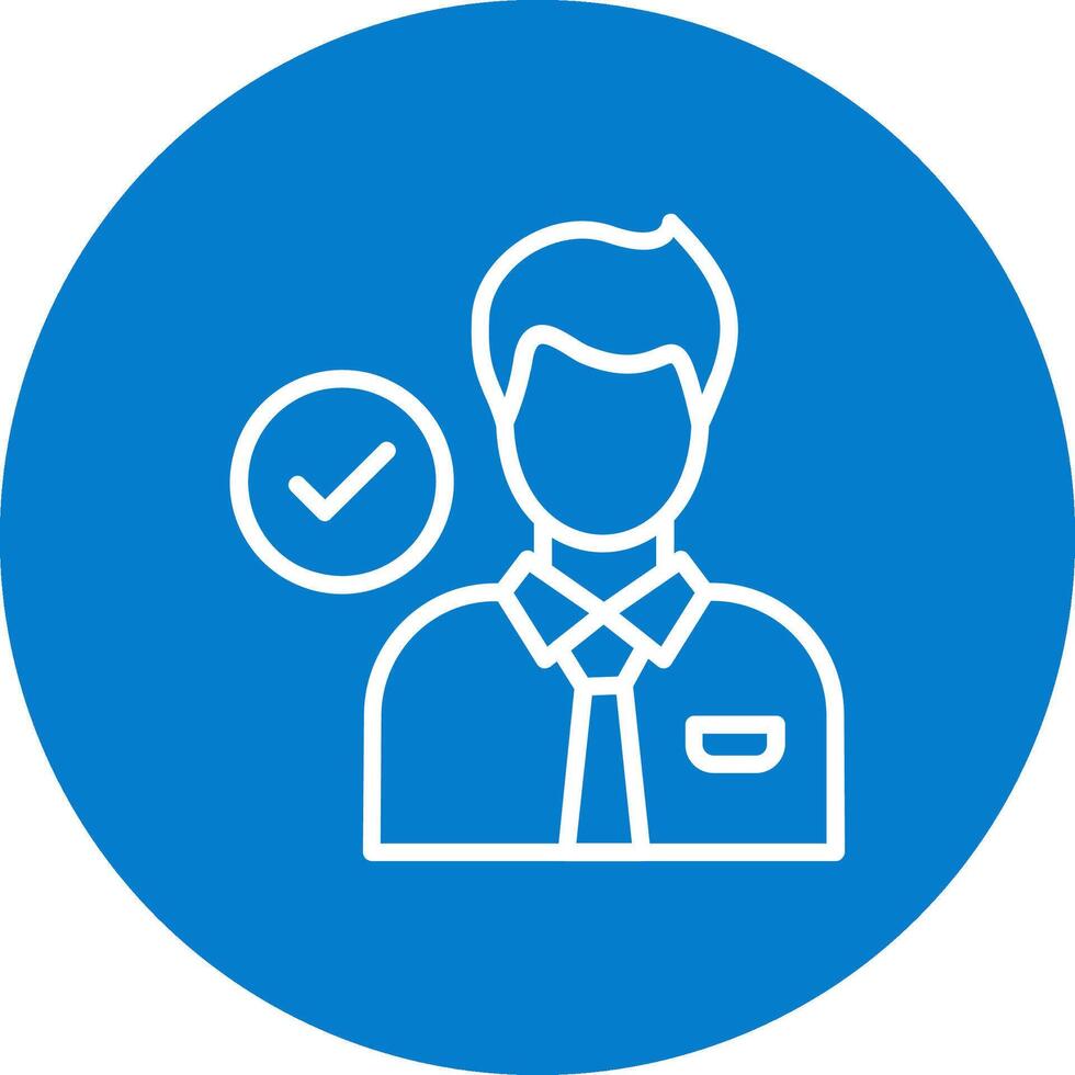 Candidate Clean Sleek Digital Design vector