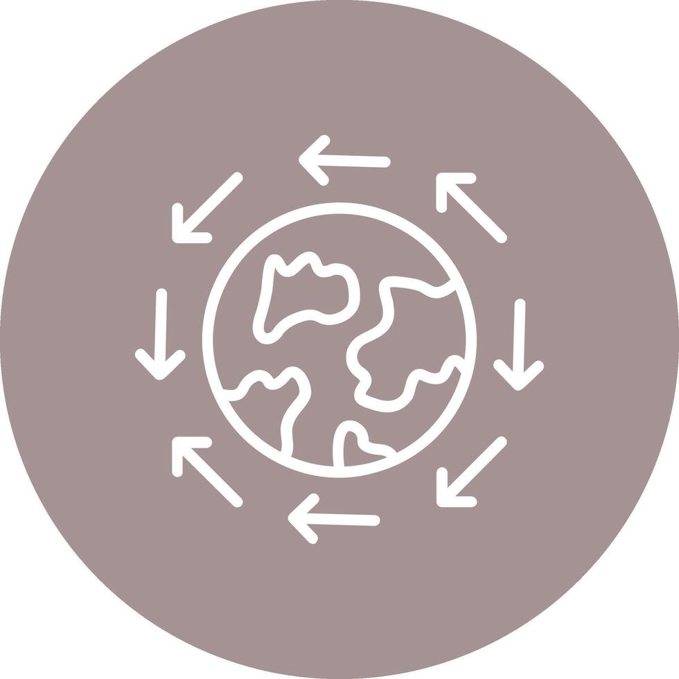 Global direction Gradient Style UI Element vector