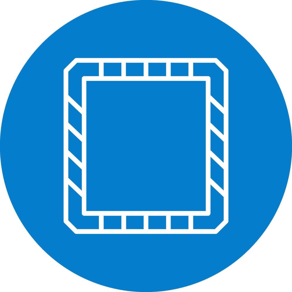 Frame Shadowed Flat UI Design vector