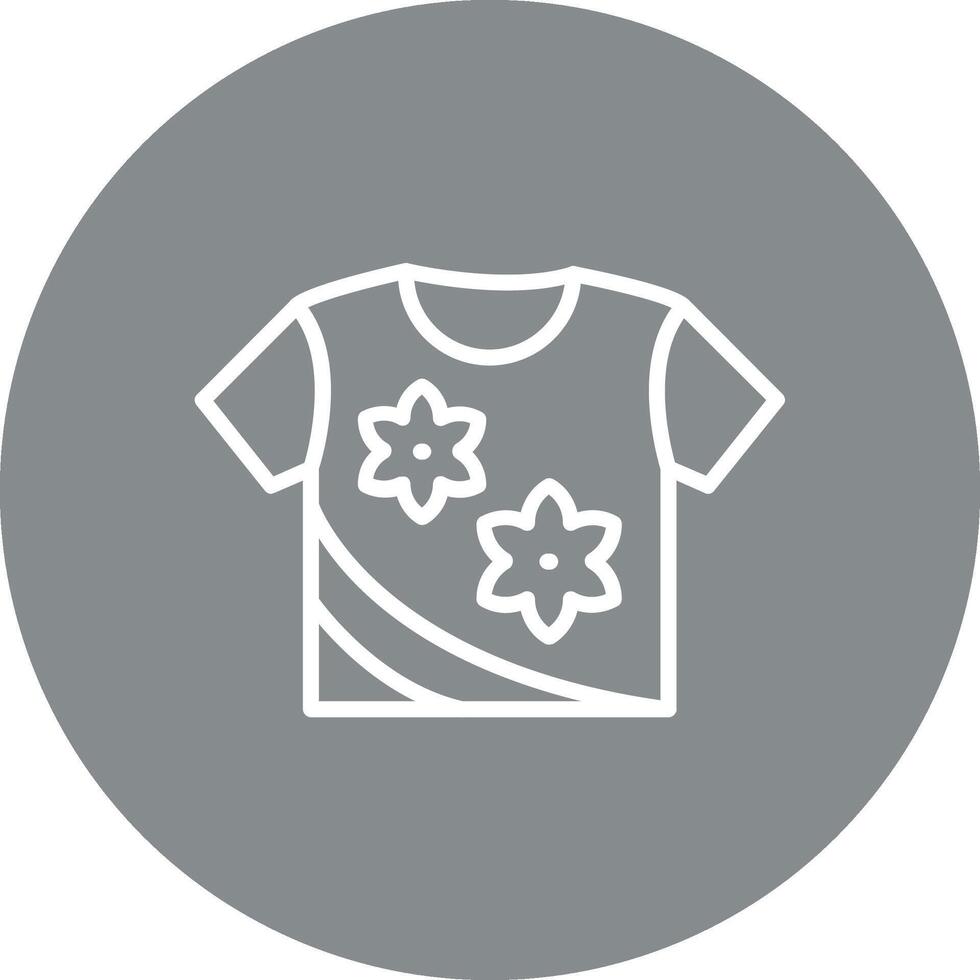 T Shirt Minimal Interface Design Badge vector