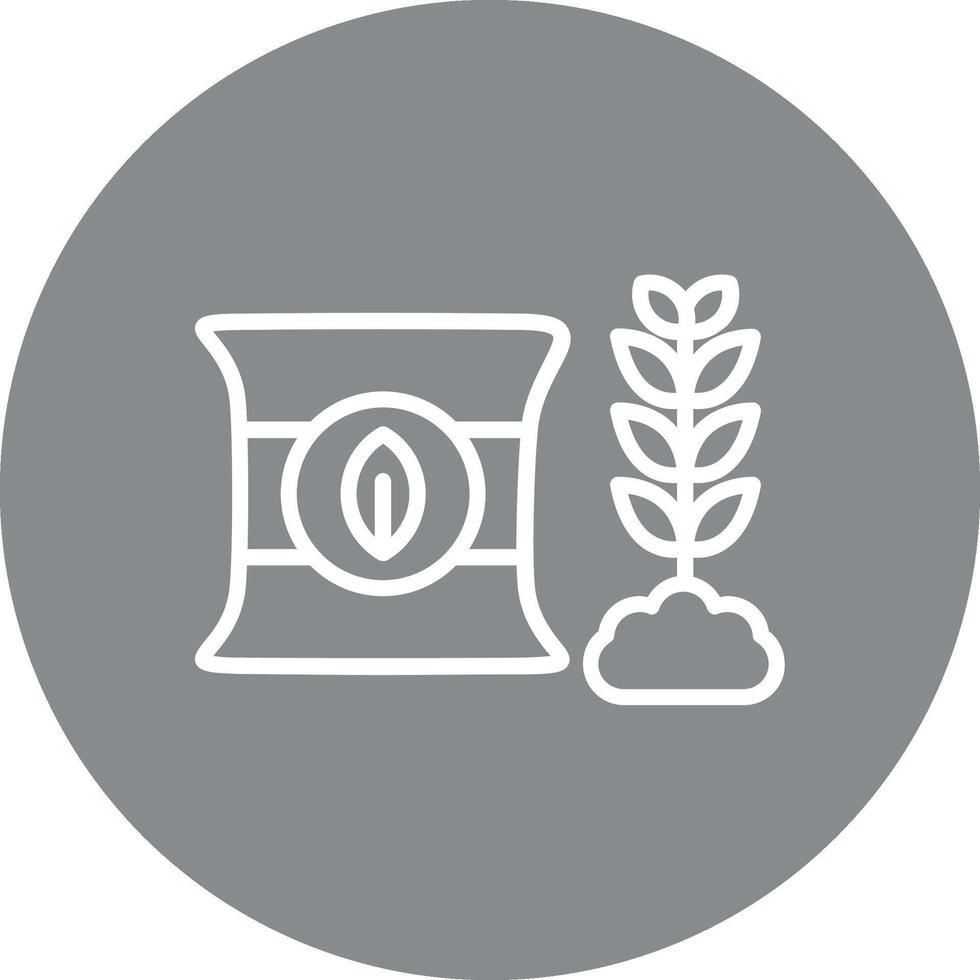 Grain Interactive Clean Symbol vector