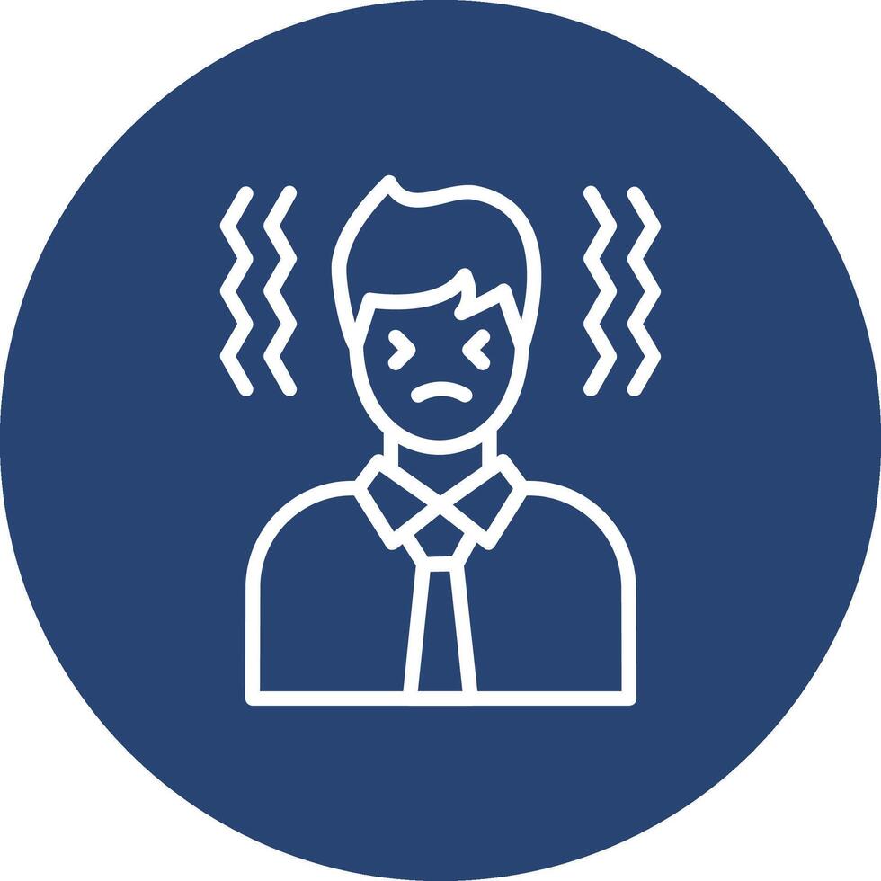 Nervous Shadowed Flat UI Design vector