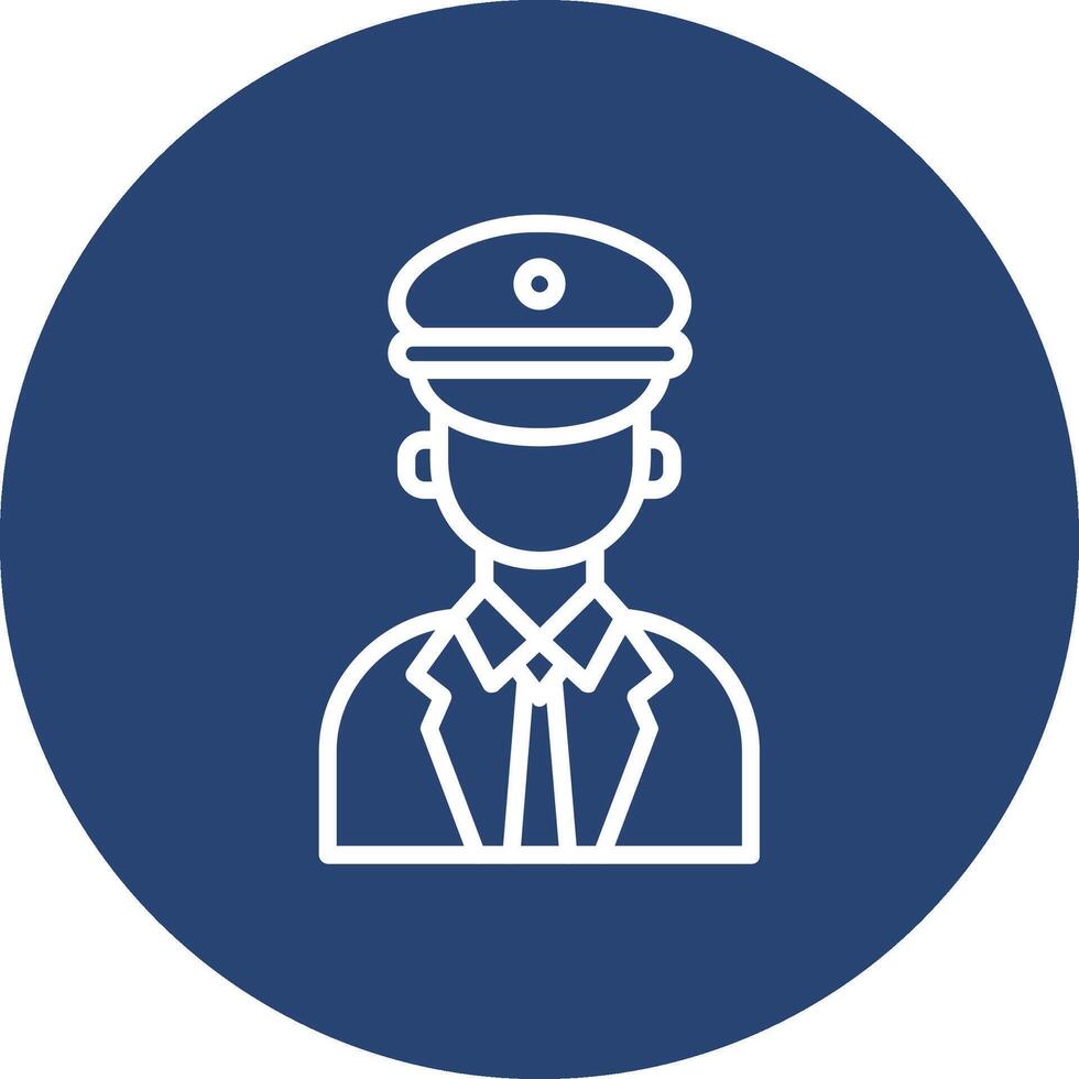 Captain Sharp Edged UI Visual vector