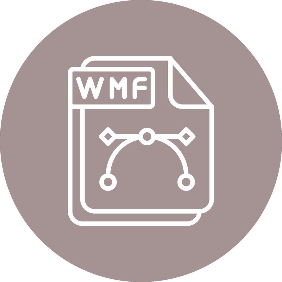 WMF Clean Frame Design Object vector