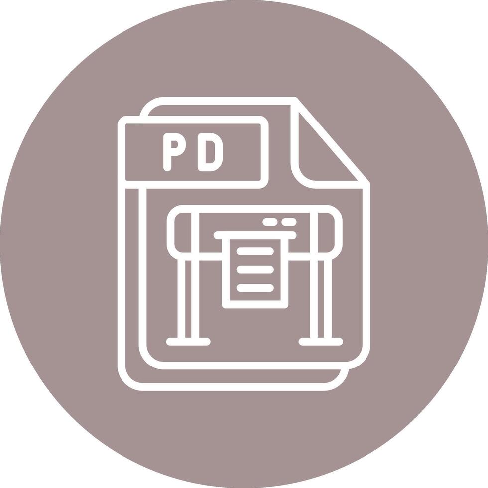 PD Custom UI Line Element vector