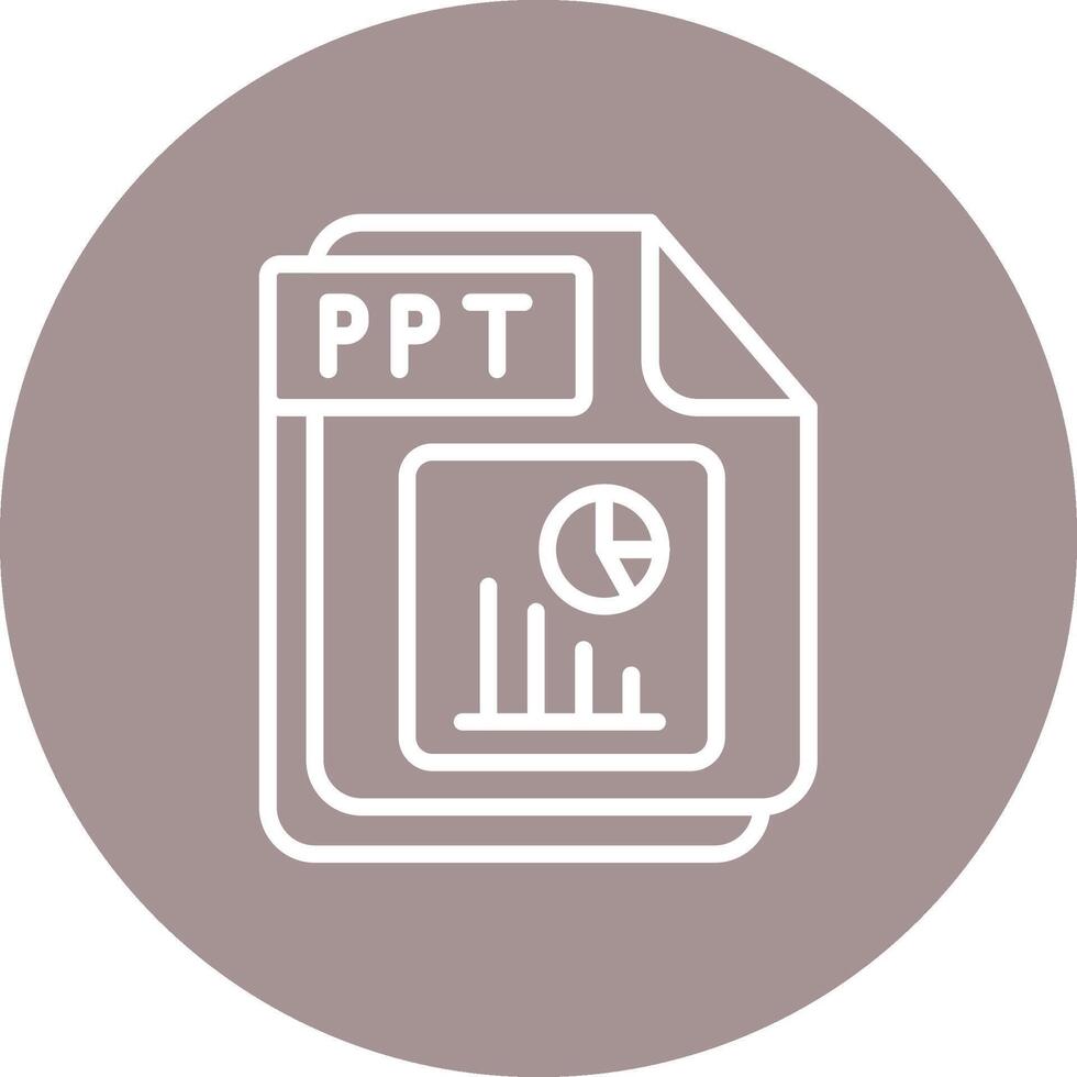 PPT Geometric Mobile App Mark vector