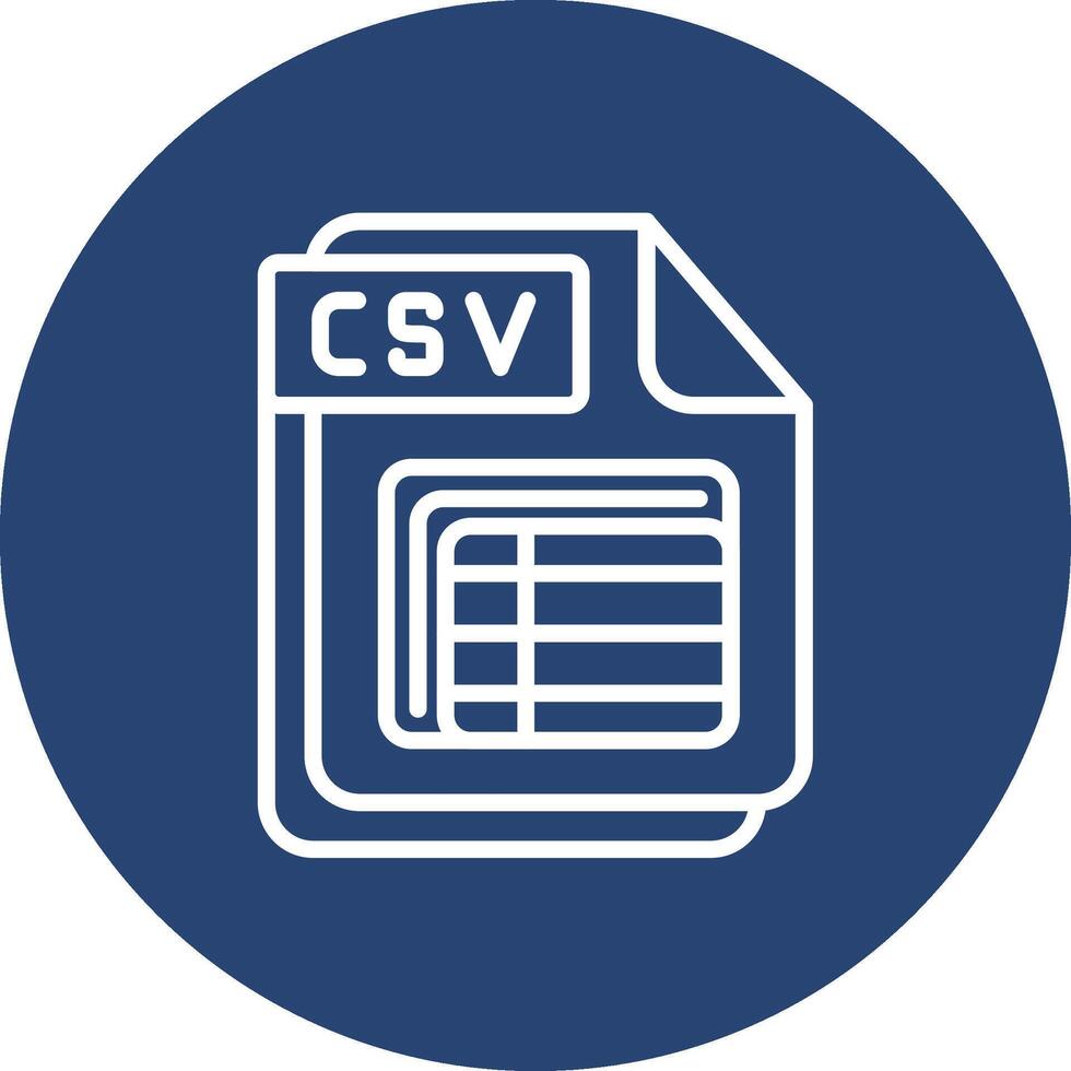 CSV Shadowed Flat UI Design vector
