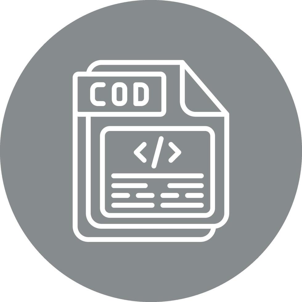 COD Futuristic Mobile App Badge vector