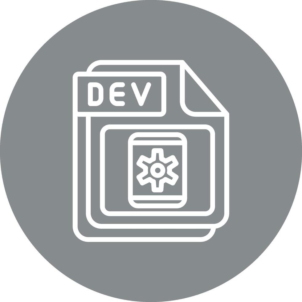 DEV Flat UI Graphic Form vector