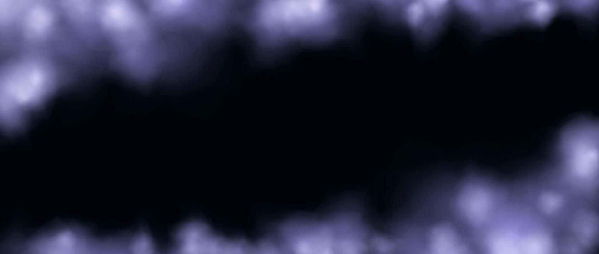 Blue green neon smog frame background. Abstract glowing fog cloud wallpaper. Colorful smoke or dust corner design for banner, poster, collage, cover, presentation, brochure. vector