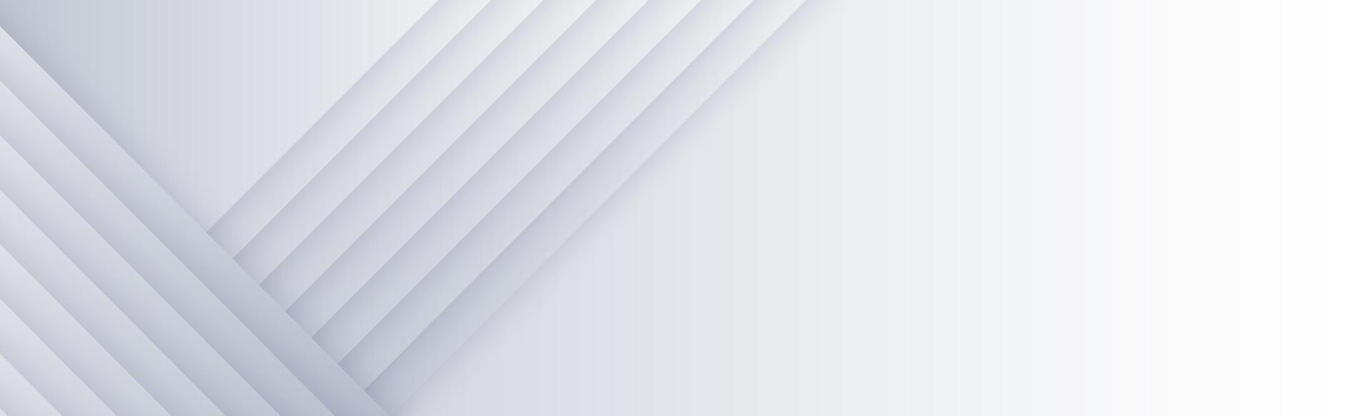 Grey diagonal gradient lines footer background. Abstract weave stripes arrow wallpaper. Wide geometric universal header. Tech backdrop for flyer, poster, banner, brochure, booklet, footer vector