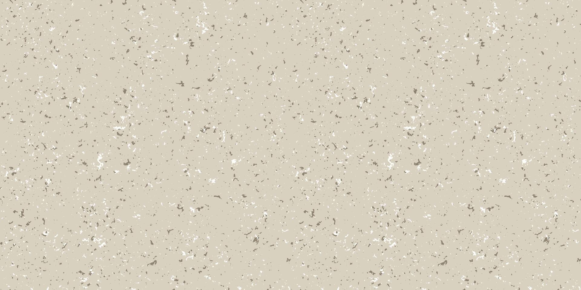 Beige and white mottled seamless pattern. Small grunge sprinkles, particles, dust and spots wallpaper. Noise grain repeating background. Overlay random grit texture. Dotted backdrop vector
