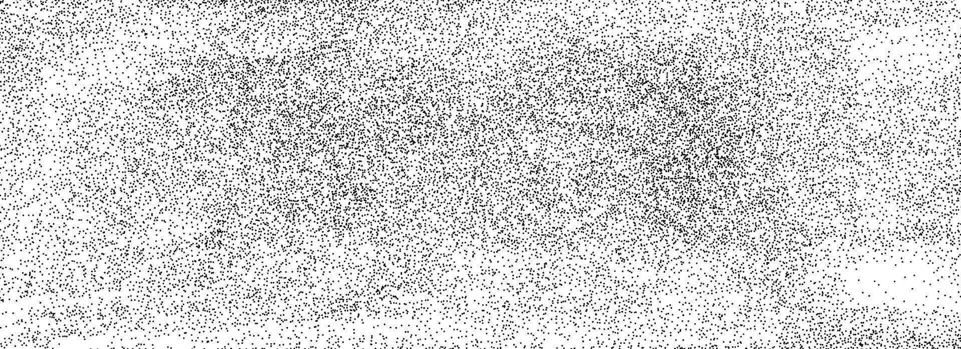 Abstract sandy grain texture. Stipple grit noise background. Distress dust particles overlay. Grunge dotted stone backdrop. Sand specks, speckles, granules wallpaper. Dotwork grit print texture vector