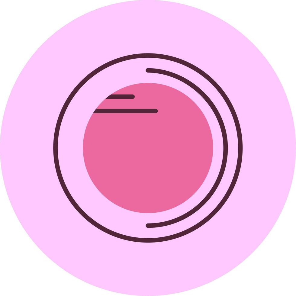 Coin Line Minimal Mix Circle Icon vector