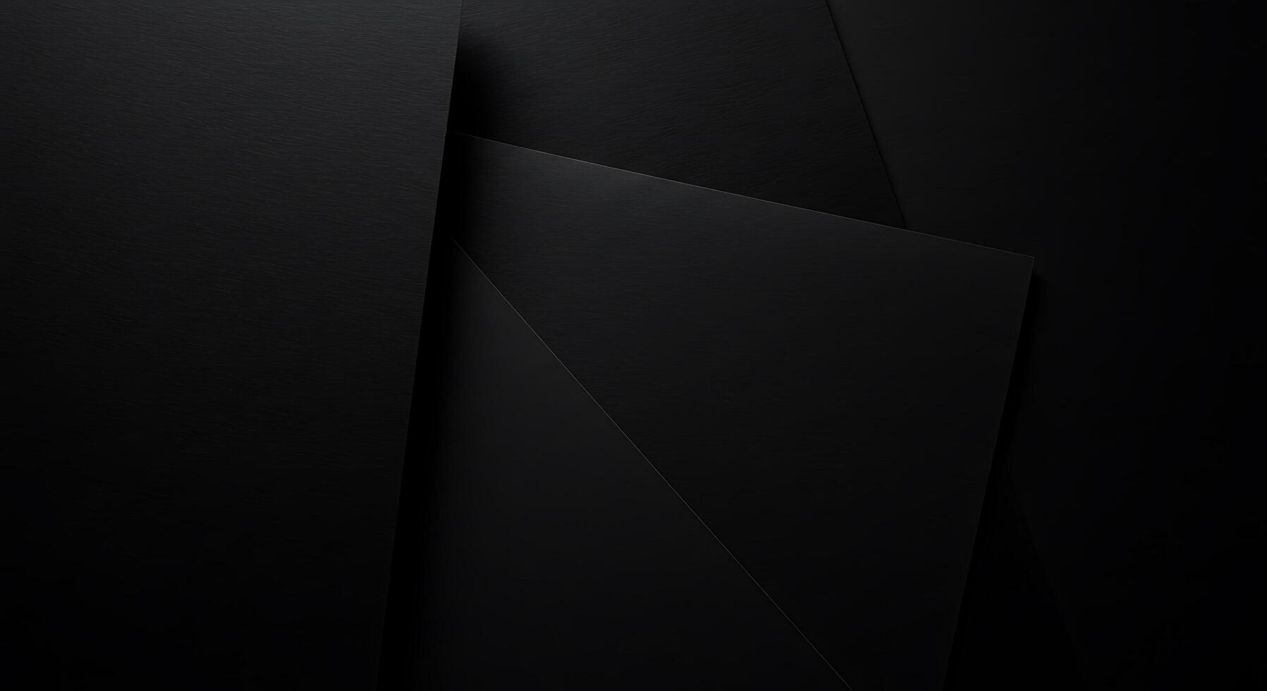 Black background with black paper photo