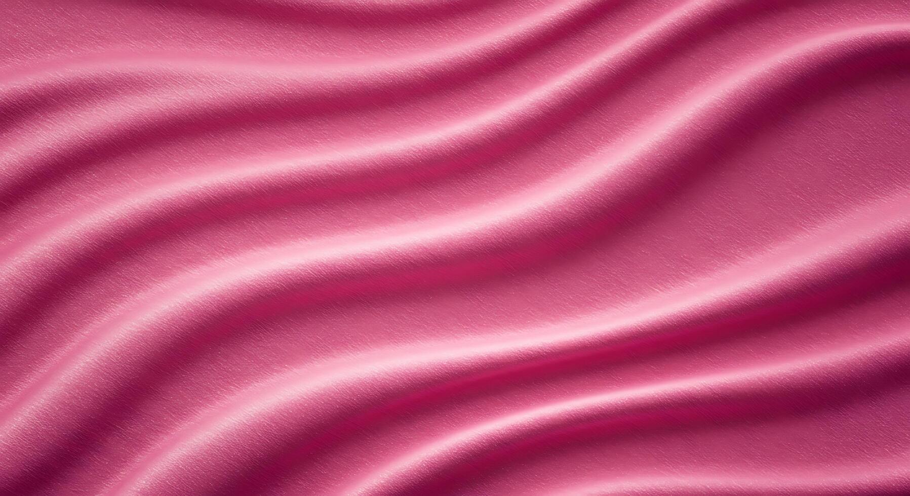 A pink fabric with wavy lines photo