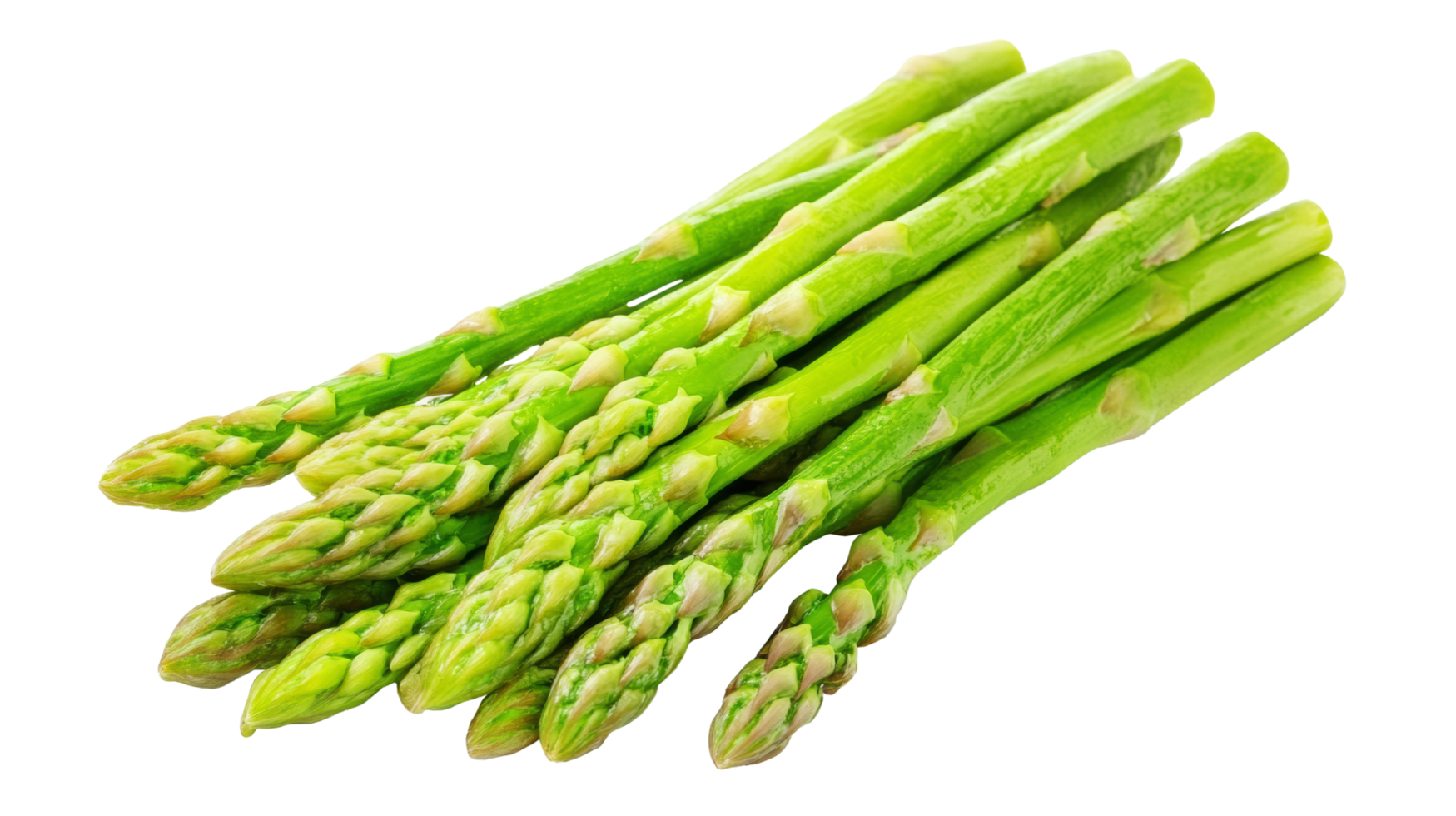 Fresh green asparagus vegetable for cooking food png