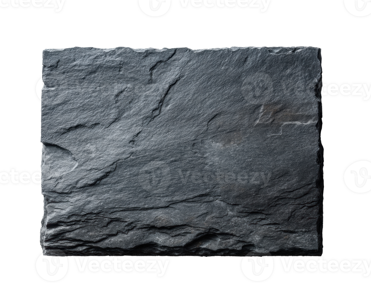Dark slate stone surface ideal for design and decoration png