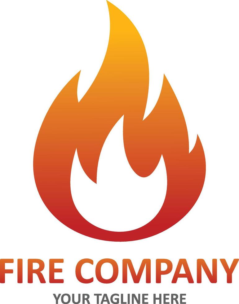 fire company logo vector