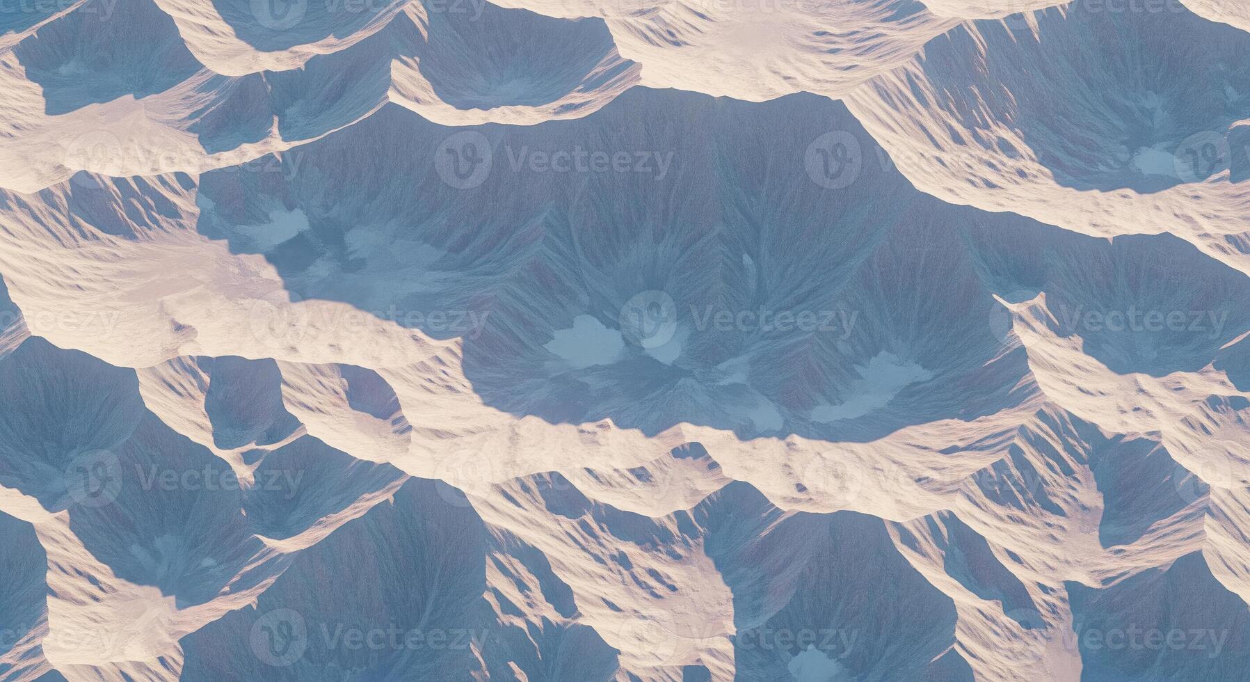 A view of the mountains from space photo