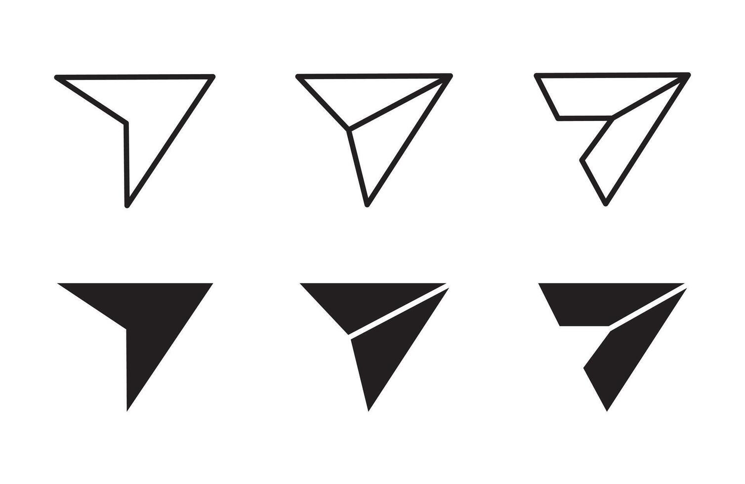 Paper Plane icon set. send Message icon symbol. Paper plane icon symbol concept for graphic design, Website, UI. vector
