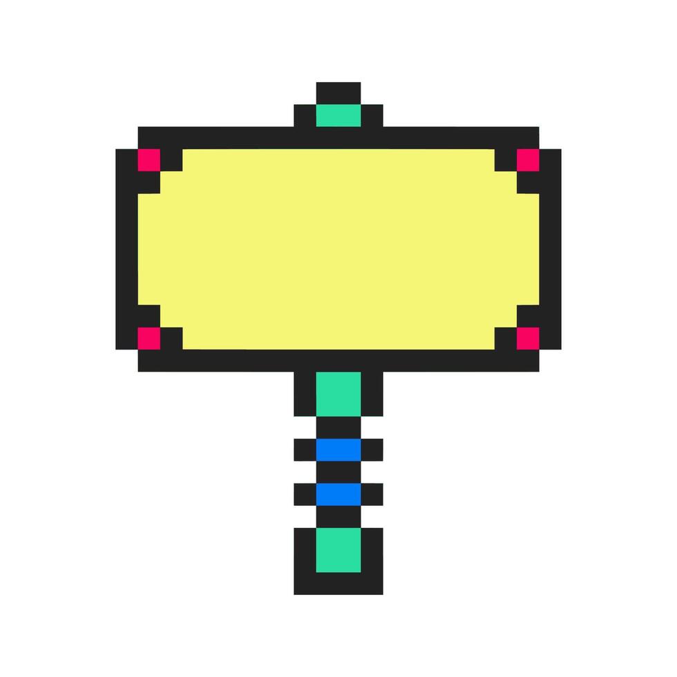 board simple frame pixel vector