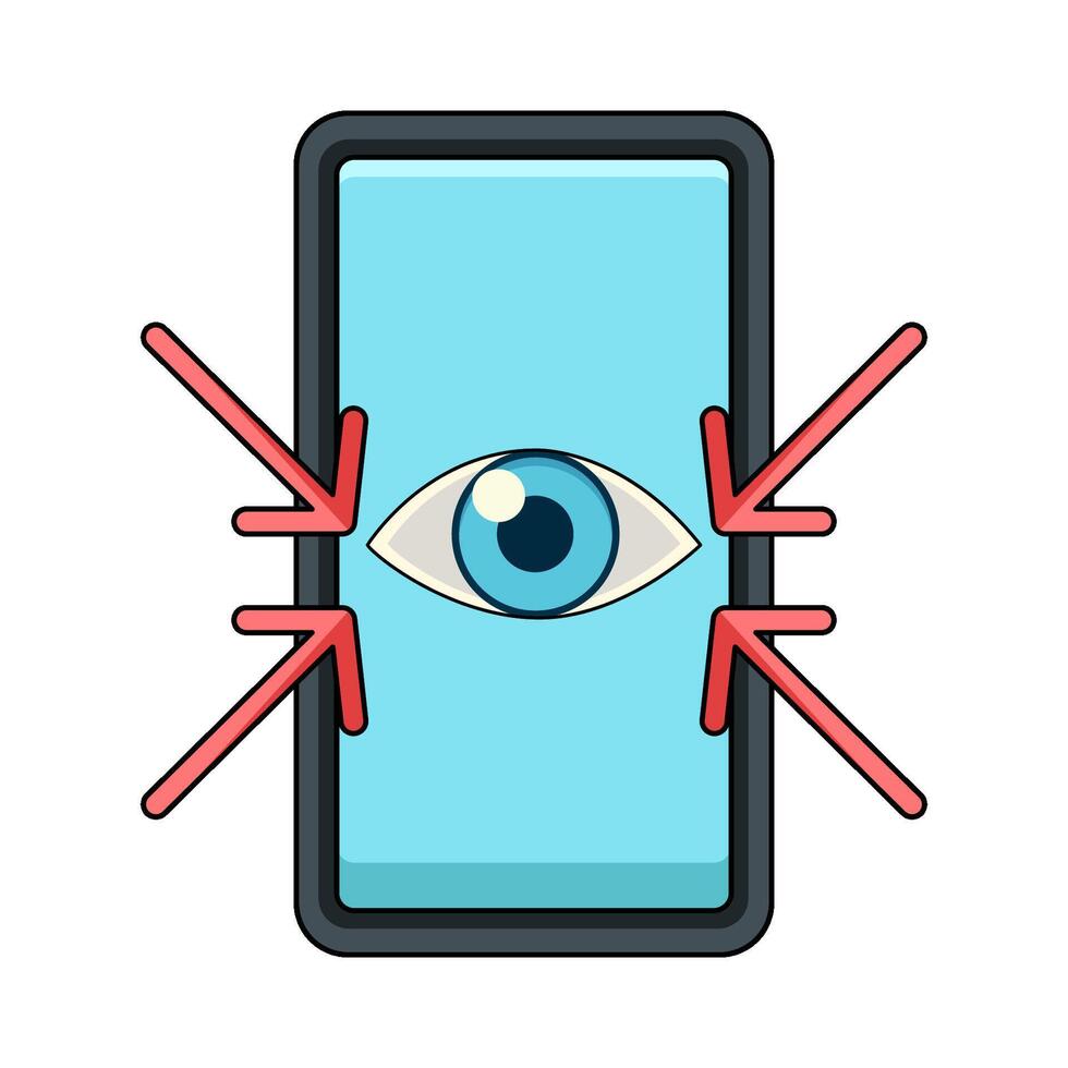 illustration of Illiteracy vector