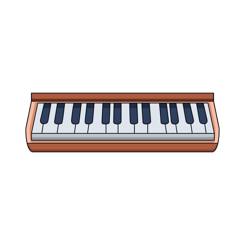 illustration of Piano instrument vector