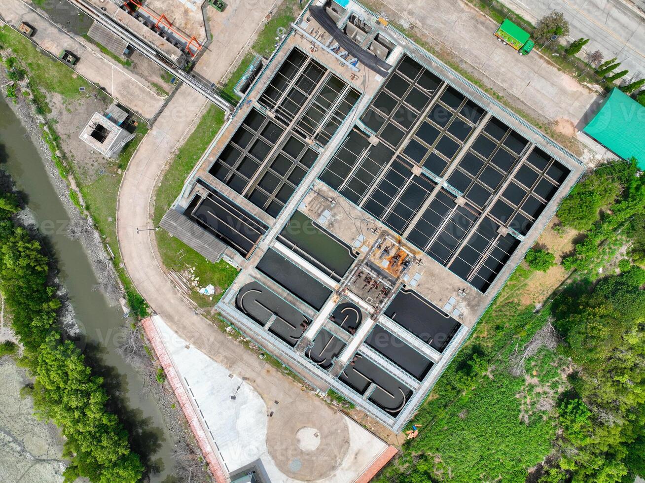 Sustainable Water Treatment Plant With Modern Purification Systems In A Municipal Facility Highlighting Environmental Engineering And Resource Conservation Technologies For Clean Urban Water Supply photo