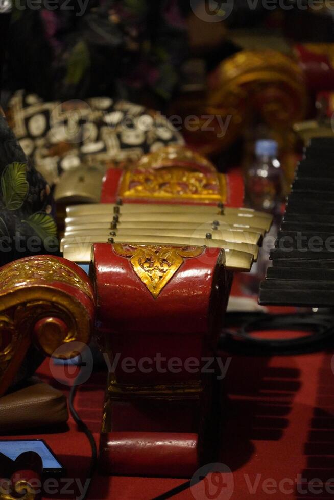 A traditional musical instrument from the CENTRAL OF JAVA Indonesian photo