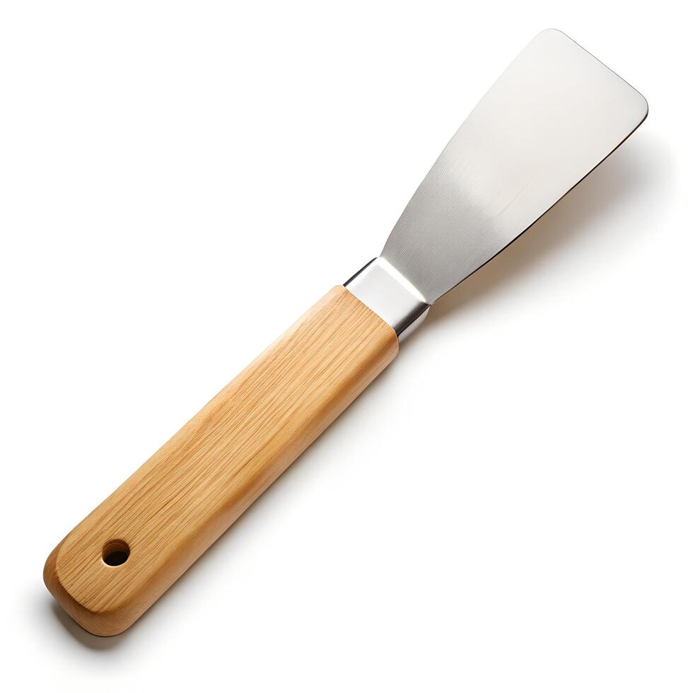 Skin Spatula Photo on White Background