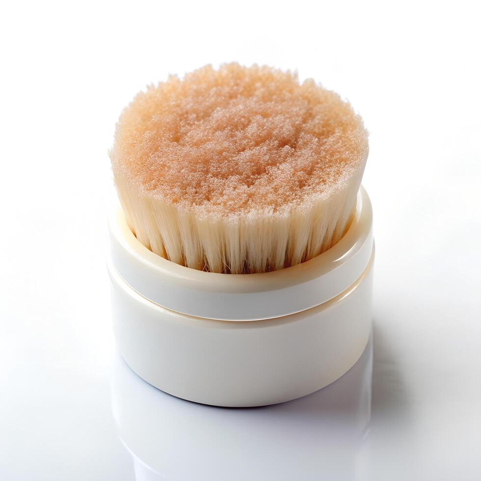 Lip Scrub Brush Photo on White Background