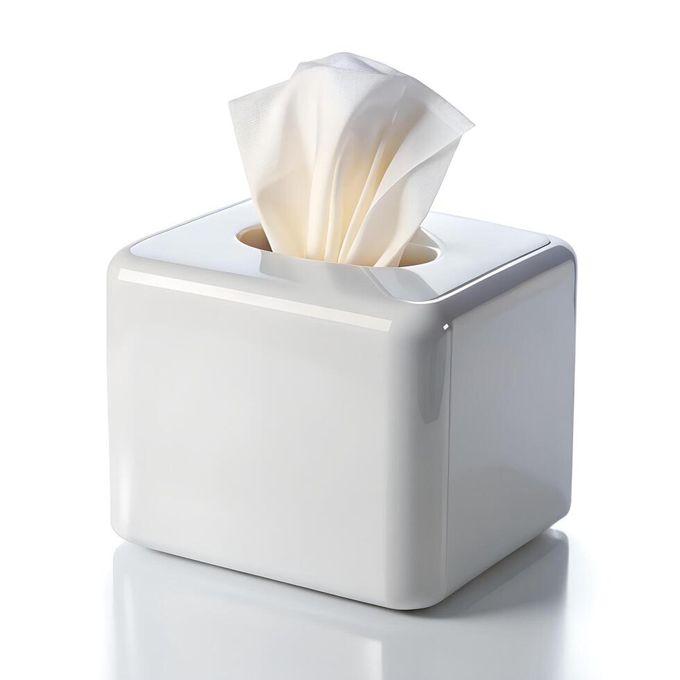 Wipe Dispenser Photo on White Background