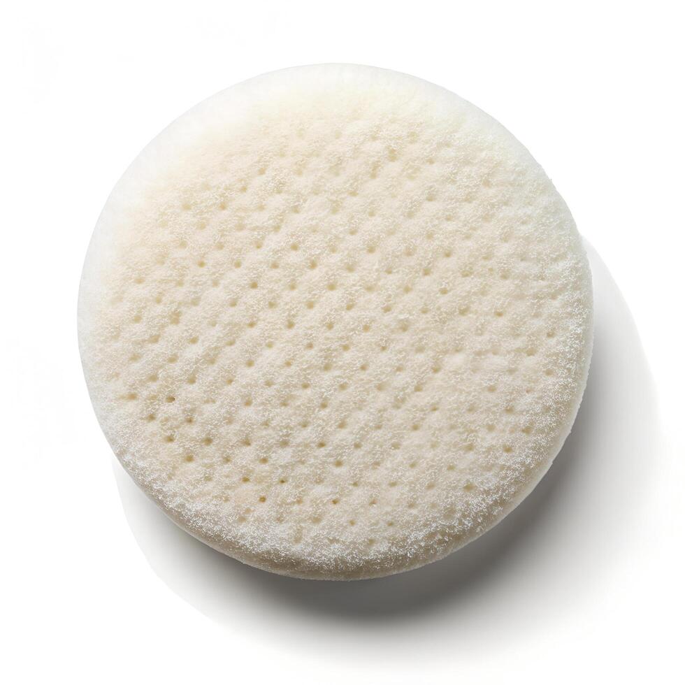 Facial Cleansing Pad Photo on White Background