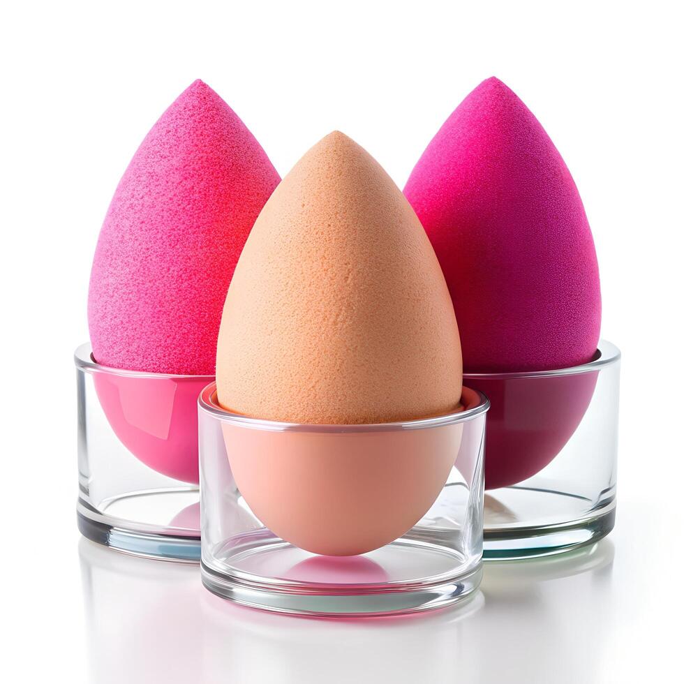 Beauty Blender Holder Photo on White Background