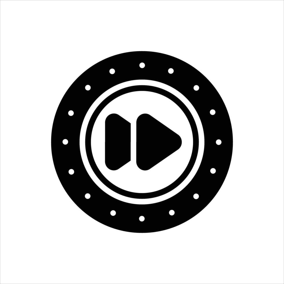 Solid icon forward vector