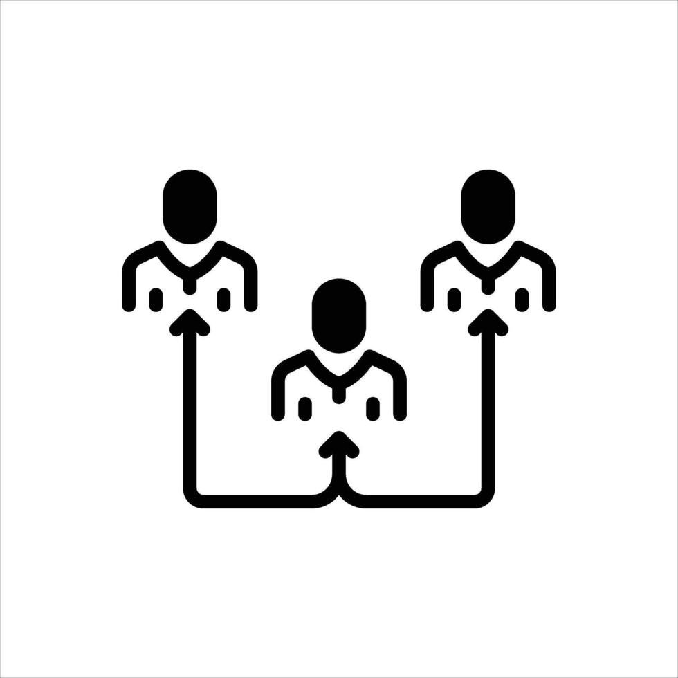 Solid icon interaction vector