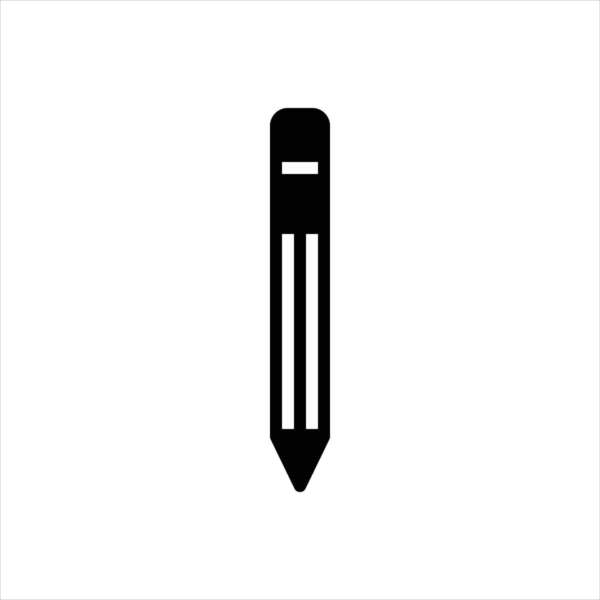 Solid icon pencil 68015705 Vector Art at Vecteezy