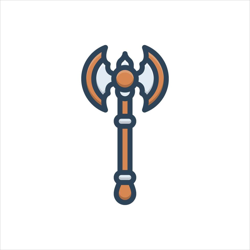 color icon axes vector