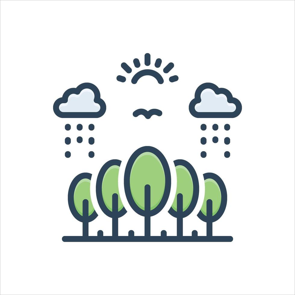 color icon natural vector