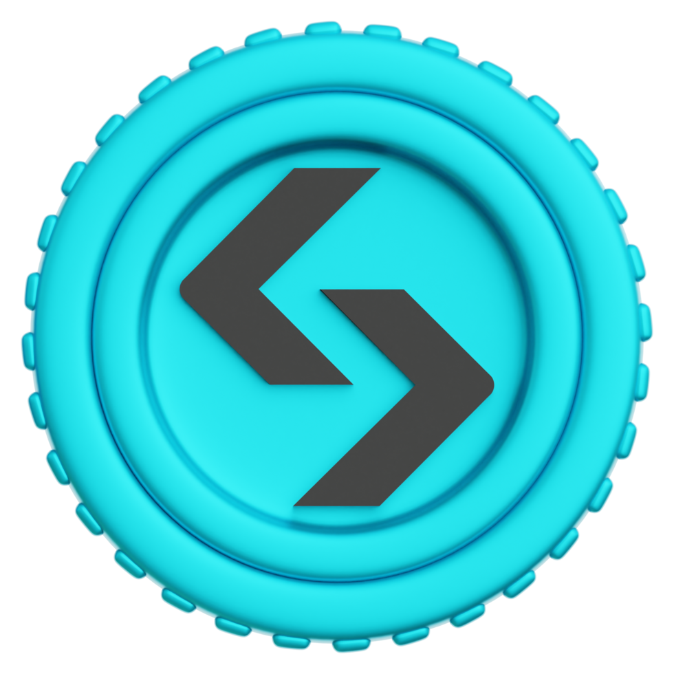 Bitget Coin Crypto 3d Illustration png
