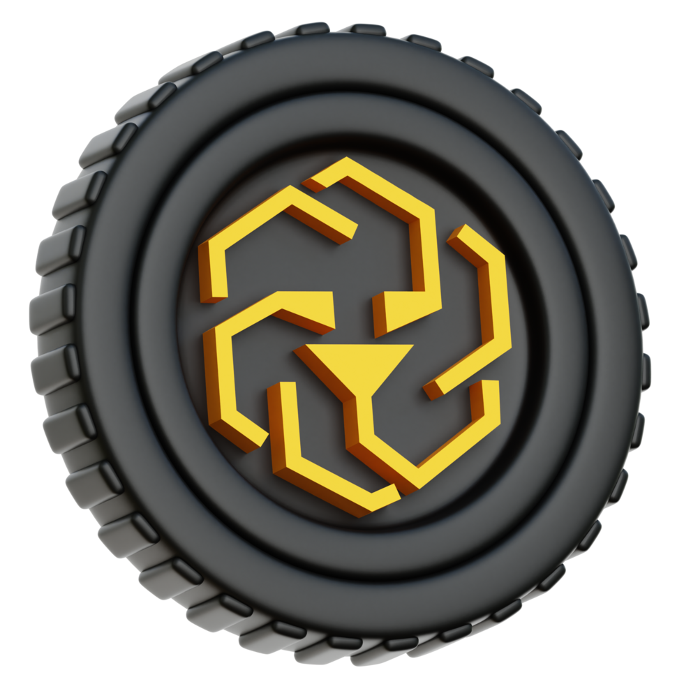 Unus Sed Leo Coin 3d Illustration png