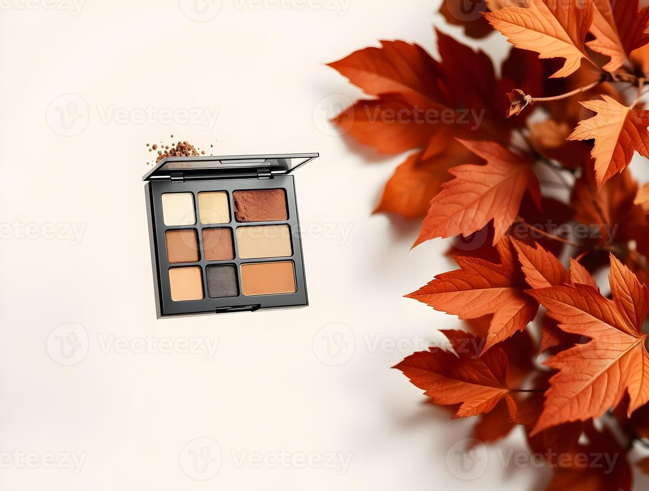Autumn Eyeshadow Palette Fall Makeup Trends Warm Color Inspiration photo
