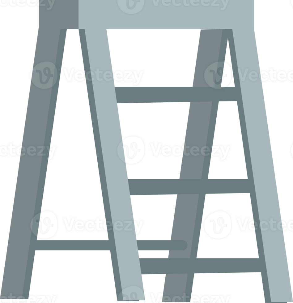 A ladder on a black background png