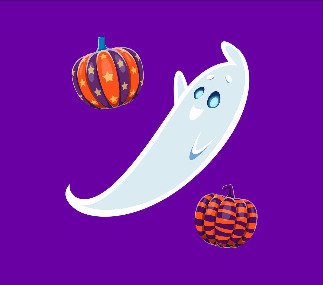 Halloween font percent symbol ghost character vector