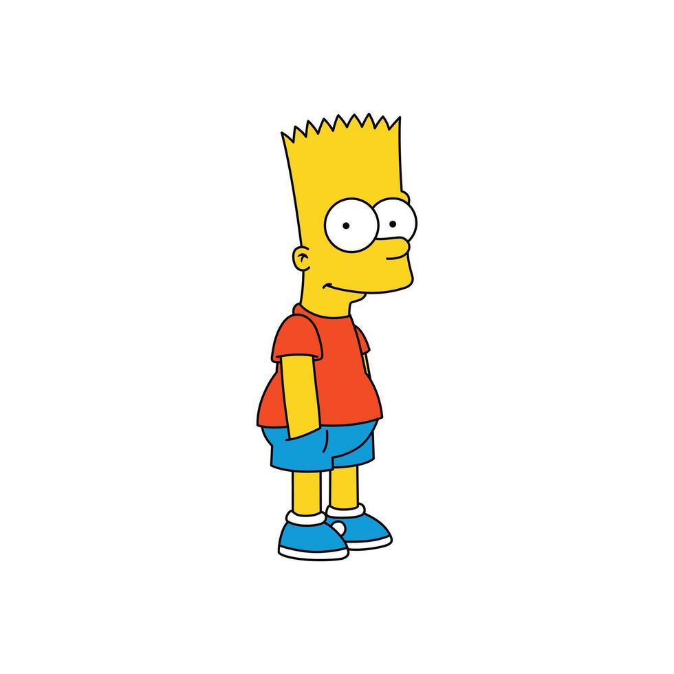 Bart The Simpsons vector