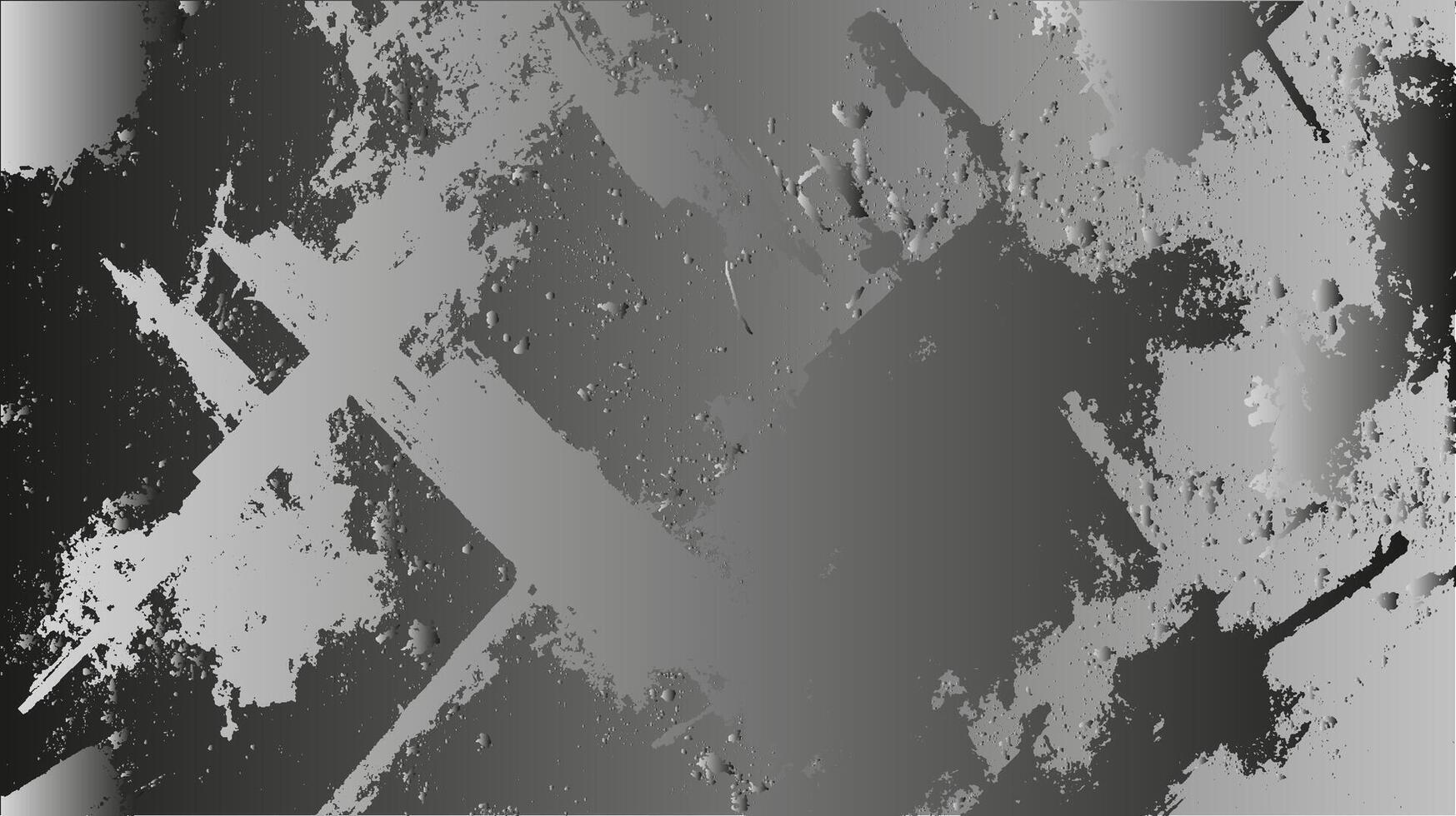 Abstract grunge texture with black and white blurred pattern. Rough gradient background illustration with modern noise and scratch effect. vector