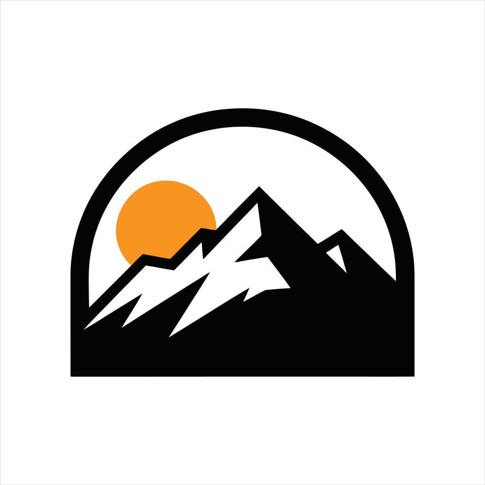 Mountain Logo Design vector